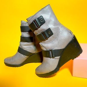 Sorel Waterproof Wedge Boots
